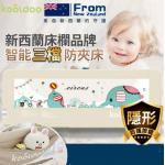 kooldoo 兒童安全床護欄/床邊圍欄1.2米,1.5米1.8米2米(通用型)