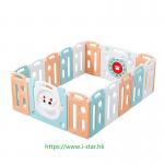 新款英國 Baby i-star Children's indoor playpen兒童室內遊戲圍欄 牛牛 (易收納款)